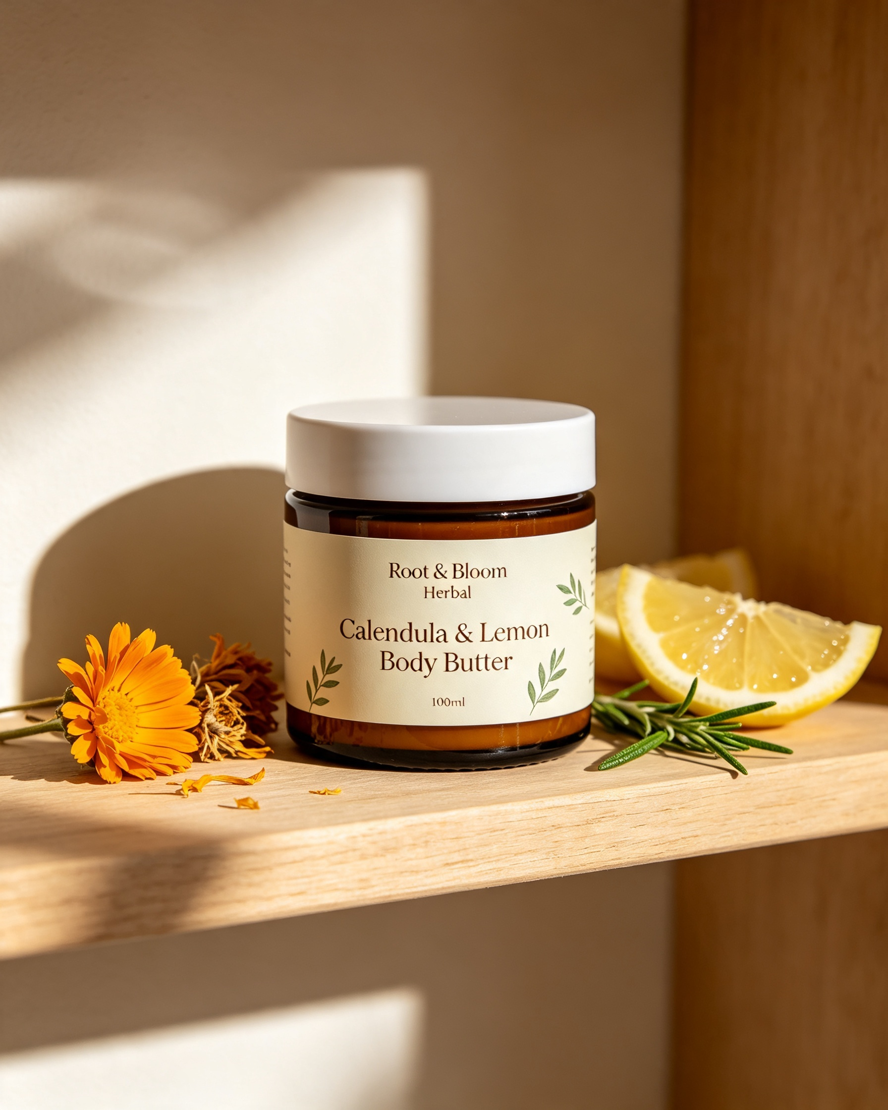 Calendula and Lemon Body Butter
