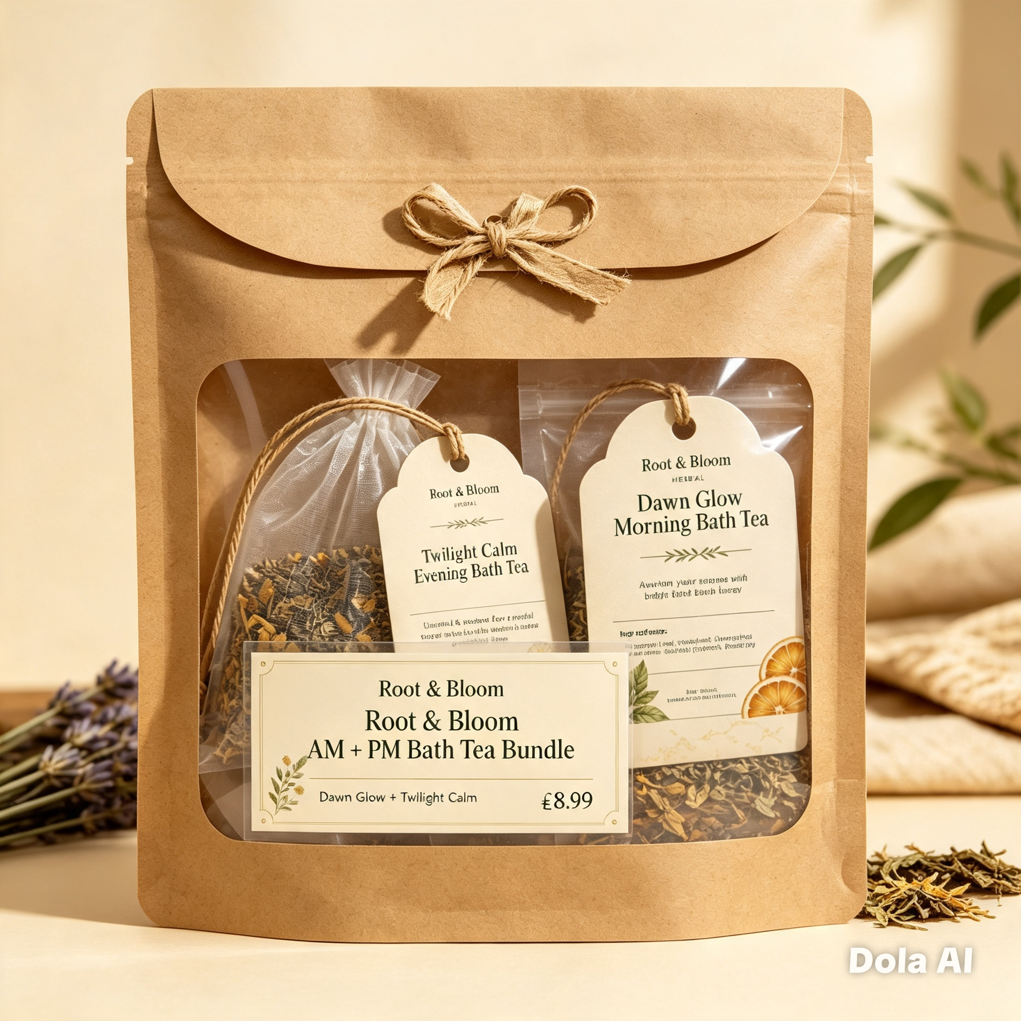 Botanical Bath Teabag Bundle — £8.99